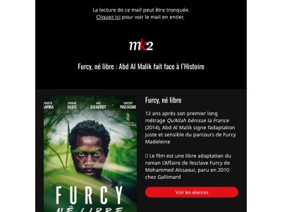 Furcy, né libre : Abd Al Malik fait face à l’Histoire