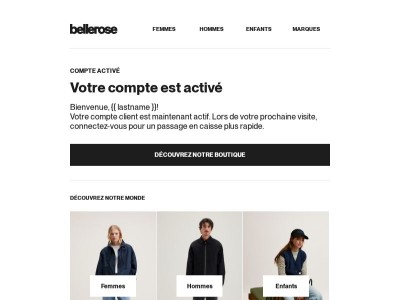 Votre compte est activé