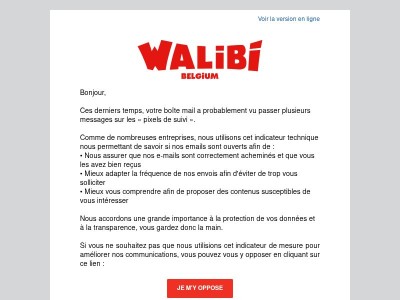 Un mot sur nos e-mails