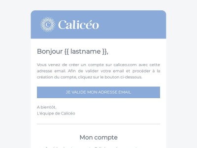 Confirmez votre email