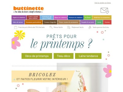 Le printemps vous attend !