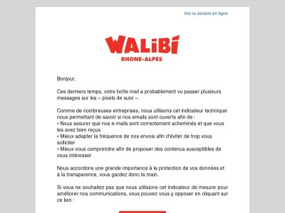 Un mot sur nos e-mails