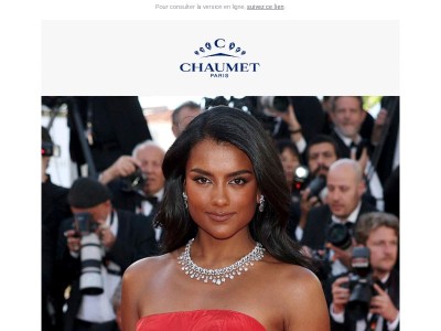 Chaumet sur le tapis rouge du Festival de Cannes