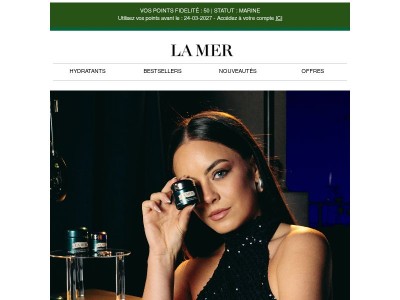 Réveillez votre regard pendant la nuit avec la nouvelle Crème Contour des Yeux Régénérante La Mer