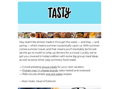 22 easy meals for any group trip