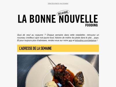 L’adresse de la semaine jambonne d’une main de maître…