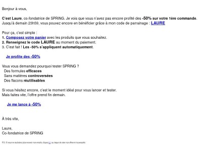 🚨 -50% : derniers jours pour en profiter !