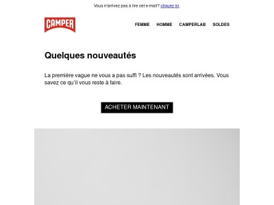 Il y a du nouveau