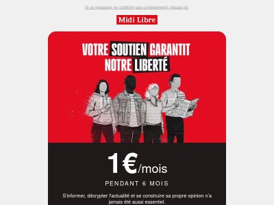 1€/mois pendant 6 mois : l’offre à ne pas manquer pour bien débuter l’année