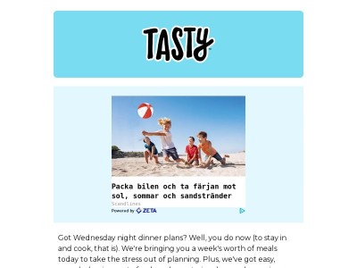 We planned a week's worth of meals for you