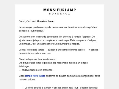 L’erreur la plus courante en matière d’éclairage.