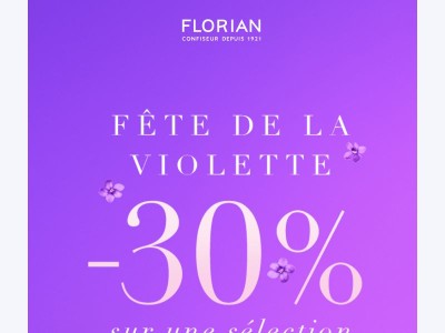 ⏰ Dernier appel : -30% sur toutes nos confiseries à la Violette 💜 