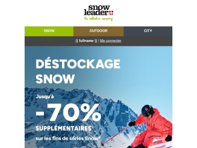 Déstockage Snow : les dernières heures