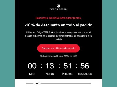 Últimas horas: tu -10% exclusivo termina hoy