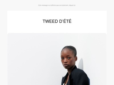 TWEED D’ÉTÉ