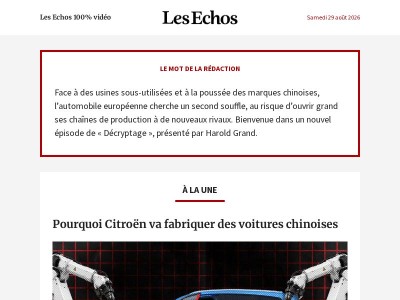 Pourquoi Citroën va fabriquer des voitures chinoises