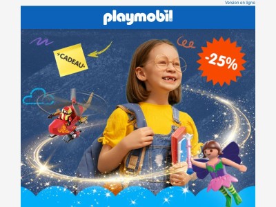 C’est la rentrée : -25% 🎒 🎁