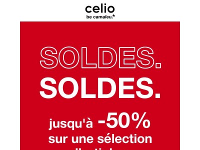 🚨SOLDES : jusqu'à -50% sur une sélection