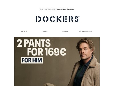 ⏳ Last days: 2 pants for 169€