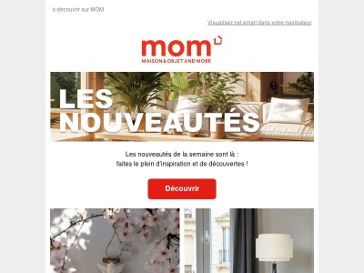 Nouveautés de la semaine : des idées à ne pas manquer !