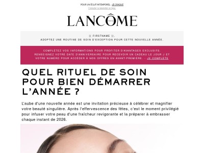 Votre rituel de soin pour 2026