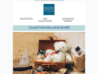Cet été, craquez pour nos Ours Élysée 🇫🇷