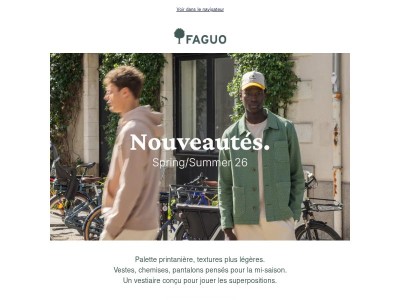 Nouveautés | Pièces de mi-saison