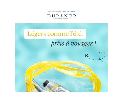 Voyagez léger avec nos formats minis 🧳
