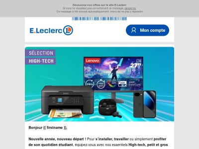 La rentrée, bien équipé ! 💻