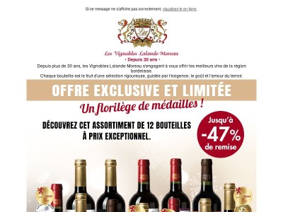 Profitez d'une offre exceptionnelle sur cet assortiment