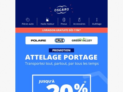 🛣️ Équipez-vous pour tous vos trajets | Jusqu'à -20% 
