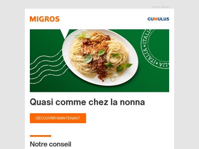 {{ firstname }}, découvrez vos pâtes et sauces préférées