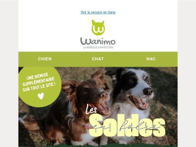 Les soldes continuent… avec une remise en plus ce samedi !