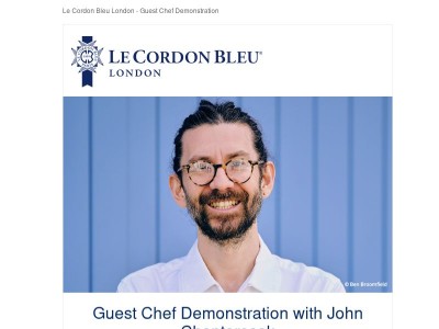 Join us for a guest chef demonstration with John Chantarasak