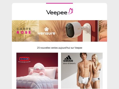 Aujourd'hui : Dodo, Adidas, Nike et Jordan Kids et 22 autres ventes sur Veepee