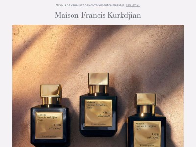 La collection OUD, entre soie, velours et satin