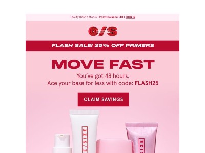 Use it or lose it ⏰  25% OFF ends soon