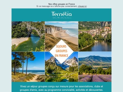 Nos offres groupes en France