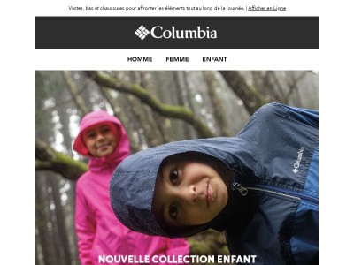 Nouvelle collection enfant : parée pour les flaques ⛈️