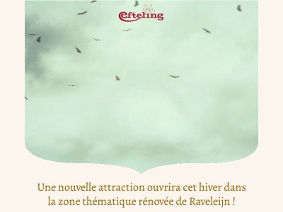 {{ firstname }}, des nouvelles de la nouvelle attraction Raveleijn !