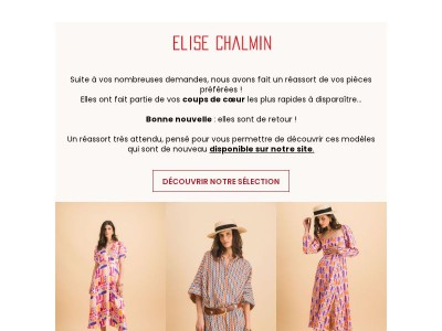 Elles sont enfin de retour...