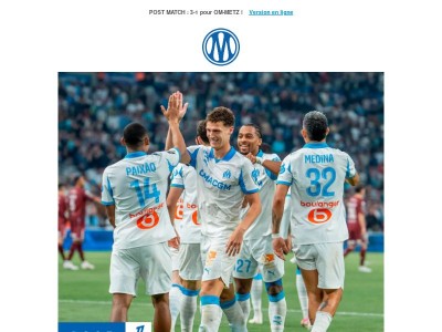 OM-METZ : retour sur le match de ce week-end ! 🔵⚪