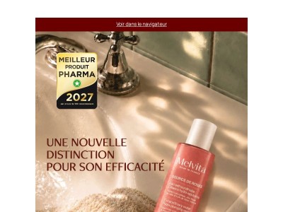 Vous l'avez élue Meilleur Produit Pharma 2027