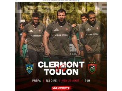 🏉 Le groupe face à l'ASM