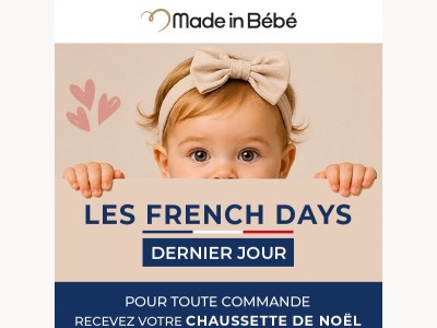 Les French Days : un cadeau offert avec votre commande