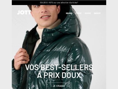 🔥 Best-sellers JOTT à -50% : c’est maintenant