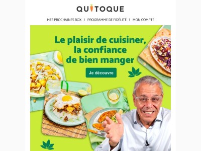 Quitoque x Jean-Michel Cohen : mieux manger simplement