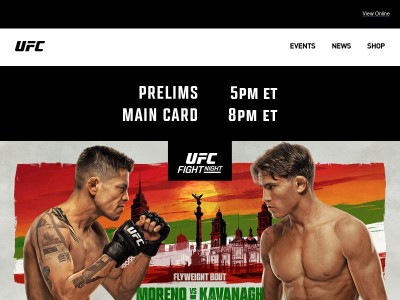 UFC Arrives in Mexico City!