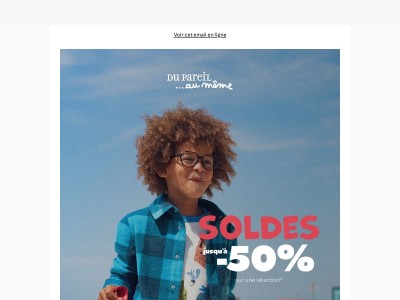 ☃️ SOLDES : jusqu'à -50% sur la collection hiver !