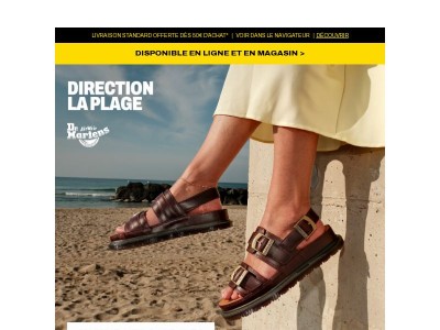 Les semelles dans le sable